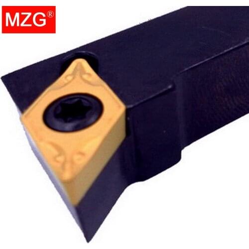 MZG 12mm 16mm 20mm SDFCR CNC Lathe Cutter Bar Turning Arbor DCMT Carbide Insert Clamped Steel Toolholder External Boring Tools