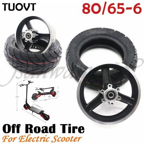 Off-road Tire 10 inch Pneumatic Tire outer Tube wheel hub 10X3.0-6 80/65-6 255x80 for Electric Scooter ZERO 10X and Mantis Tyres