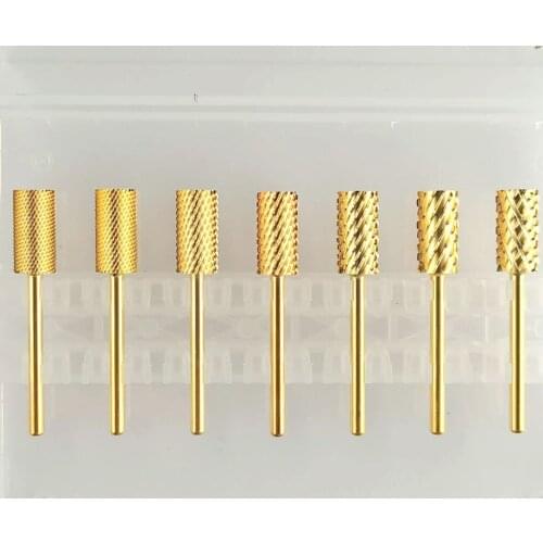 High Quality 10Pcs/Pack Nail Drill Carbide Bit High Quality Silver Electric Nail Drill File Carbide Bits Nail Art new