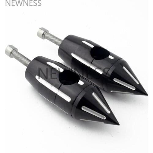 Rise Bar Mount Clamp 1" 25mm Handlebar Riser Rough Craft CNC Aluminum Bar Heightening for Harley Sportster XL 883 1200 48 72