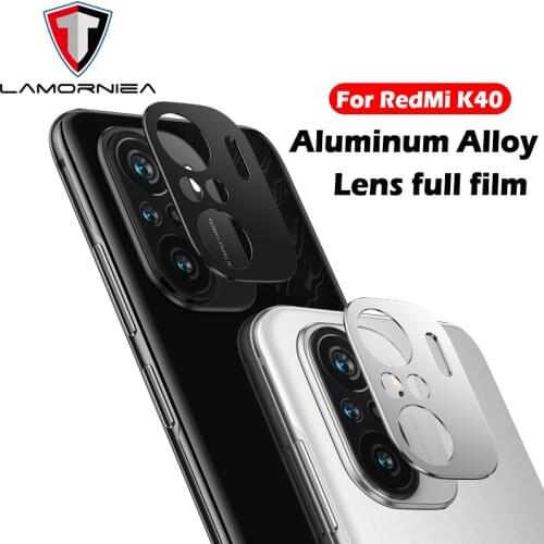 3D Metal Camera Cover For Xiaomi Redmi K40 Pro Plus Lens Zinc Alloy Screen Protector For Xiaomi Redmi K40 Ultra K40Pro Plus 5G