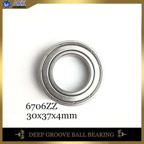 6706ZZ Bearing 30*37*4 mm ( 10 PCS ) ABEC-1 Slim Thin Section 61706ZZ Ball Bearings 6706 Z ZZ