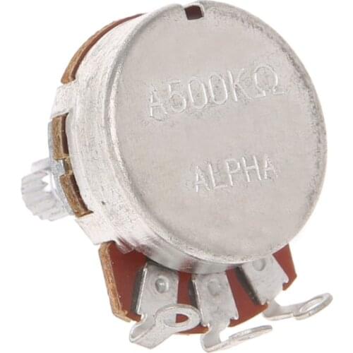 A500K/B500K Electric Guitar Split Shaft Linear Taper Potentiometer Volume Tone Pot