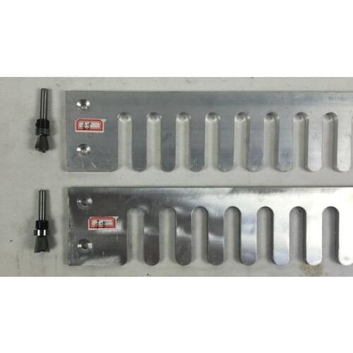 1/2" & 9/16" Aluminium Jig Template & Bit Cutter for 18 inch Wood Dovetail Jig jointer