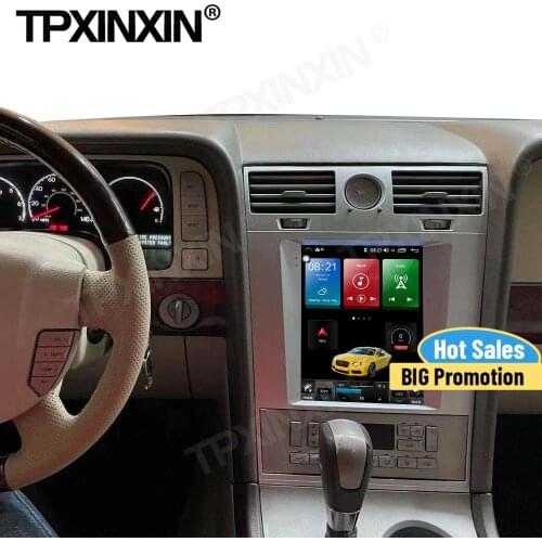 Carplay Car Radio Stereo Receiver Android 10 For Lincoln Navigator 2005 2006 2007 2008 2009 GPS Navi Player Auto Audio Head Unit