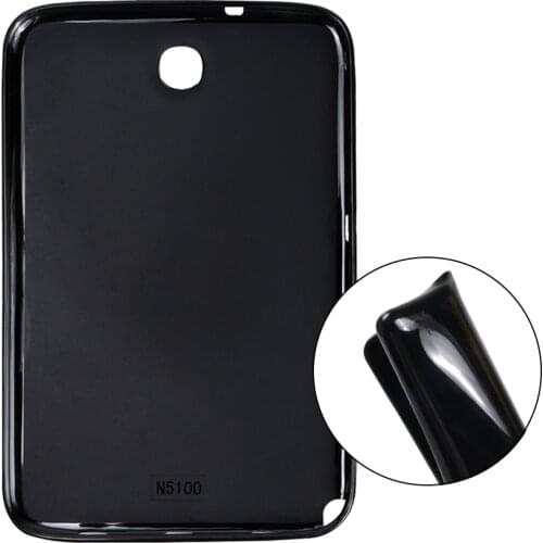 Case For Samsung Galaxy Note 8.0 GT-N5100 N5110 N5120 8.0" Soft Silicone Protective Shell Shockproof Tablet Cover Bumper Funda