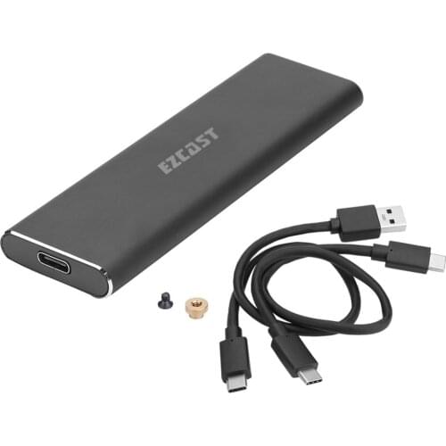 SSD Case Box Drives Type-C USB 3.1 NVME Hard Disk Box 10Gbps PCI-e Enclosure Hard Disk M.2 SSD Case