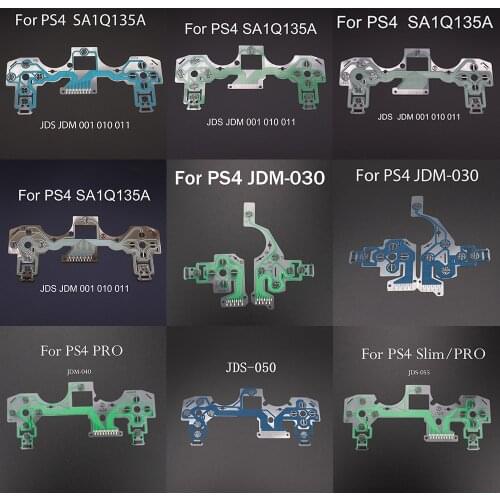 For PlayStation 4 PS4 Pro Slim Controller Conductive Film Keypad flex Cable for Dualshock 4 Ribbon Circuit Board JDS 050