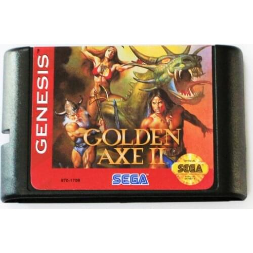 Golden Axe II 16 bit MD Game Card For Sega Mega Drive For SEGA Genesis