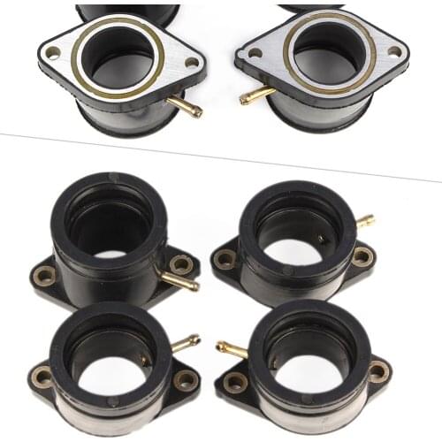 Motorcycle Carburetor Interface Intake Manifold Adapter Joint Boots Set For Yamaha XJ900 31A 1983-1984 58L 1985-1990 4BB 1991-94