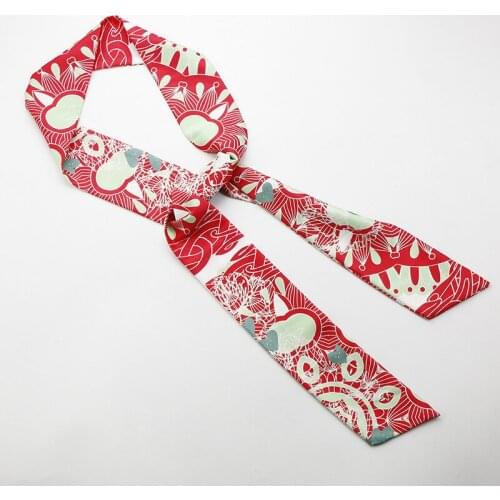 Small scarf narrow strip scarf hairband fresh fashion accessories hairband Headband Headdress hair accessories