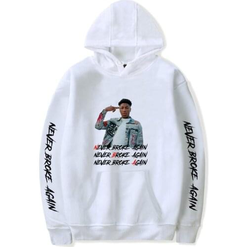 Fashion Hot YoungBoy Never Broke Again Hoodies Men/women Cotton Harajuku Hip Hop YoungBoy Mens Hoodies and Sweatshirt