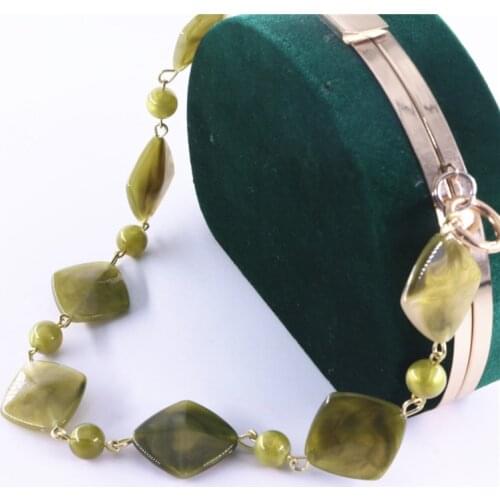 Latest design beads chain for clutch bag