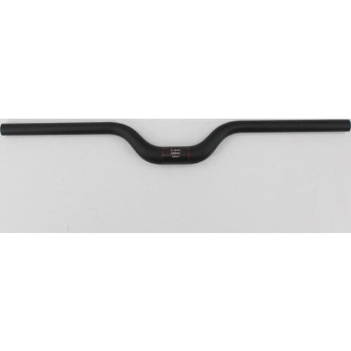New Foled bike matt 3K full carbon fibre Big bend U Shape handlebar carbon bicycle handlebar MTB parts 31.8*600-740mm Free ship