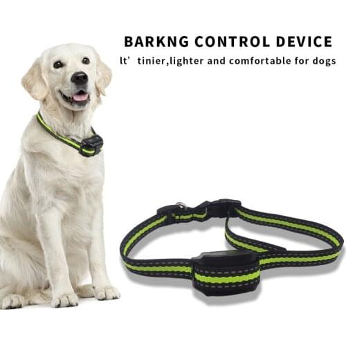 E Dog Electric Shock Training Collar for Training Large Dogs High Quality Equipment Anti-Barking Waterproof Pet Bark Stopper