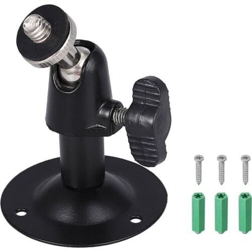 CCTV Camera Stand Wall Ceiling Metal Mount Bracket Holder & Fitting Screws For Security Surveillance Camera