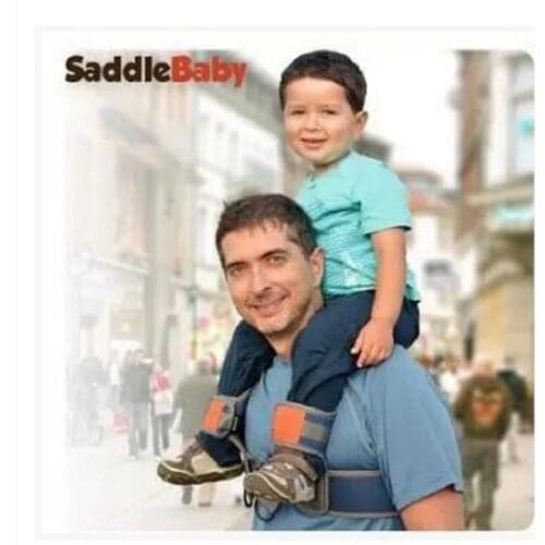 Hands-Free Shoulder Carrier Seat Nylon Child Strap Rider Travel - Shoulder Carrier Baby Safest Kangaroo Wrap Sling Suspenders