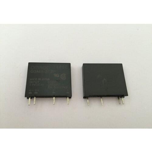 10PCS/Lot G3MB-202P-24VDC G3MB-202P 24V DC-AC SSR IN 24VDC Out 240VAC 2A Solid State Relay