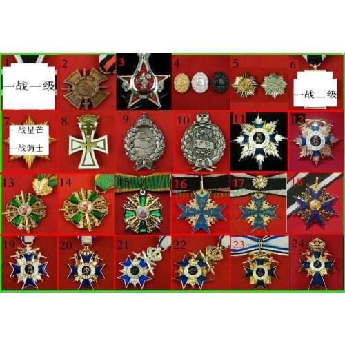 WW1 WWI German Hindenburg Cross Eastern People,s Bravery Decoration Bavarian DANZIG CROSS Blue Max MEDAL BADGE