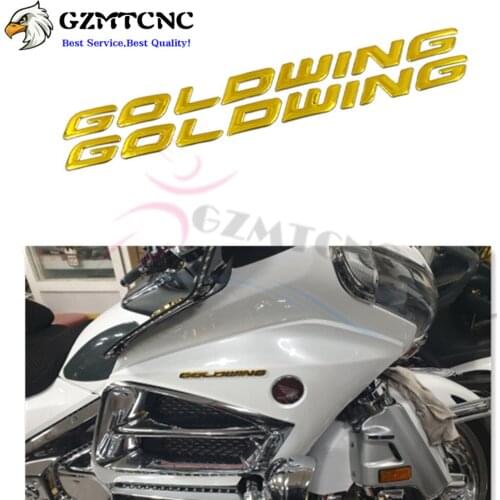 Motorcycle PVC Emblem Badge Decal Fuel Tank Sticker Tank Pad Protector Decal For Honda GOLDWING GL1800 GL1000 GL1100 GL1200/1500