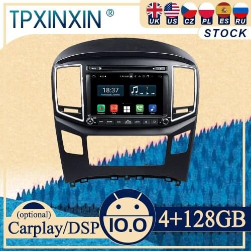 10.0 PX6 For Hyundai H1 2015-2018 Android Car Stereo Car Radio with Screen 2 DIN Radio DVD Player Car GPS Navigation Head Unit