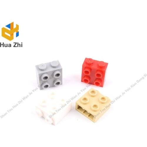 Building Blocks Parts 22885 10PCS Brick Special 1 x 2 x 1 2/3 with Four Studs on One Side LEGOING MOCS Education