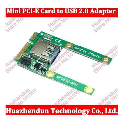 10pcs/lot Mini pcie to USB 2.0 adapter converter,USB2.0 to mini Pcie PCIE Express Card Free Shipping