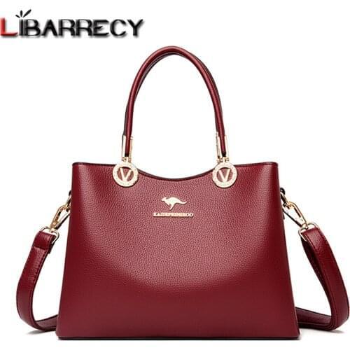 2021 New Fashion Solid Color Letter Designer Ladies Handbags High Quality Leather Womens Shoulder Bag Casual Messenger Bags
