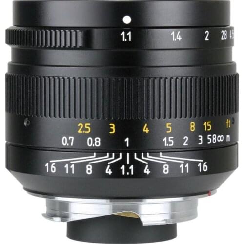 7artisans 50mm f1.1 large Aperture Paraxial Manual Lens for Leica M Mount M-M M3 M4 M6 M7 M8 M9 M240 M10 Free Shipping