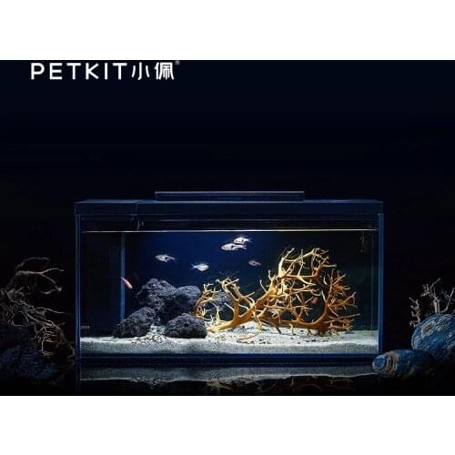 PETKIT Smart Fish Tank Transparent Glass Smart Lighting Fish Bowls Aquarium Cyclic Oxygenation With Water Filtration APP Control