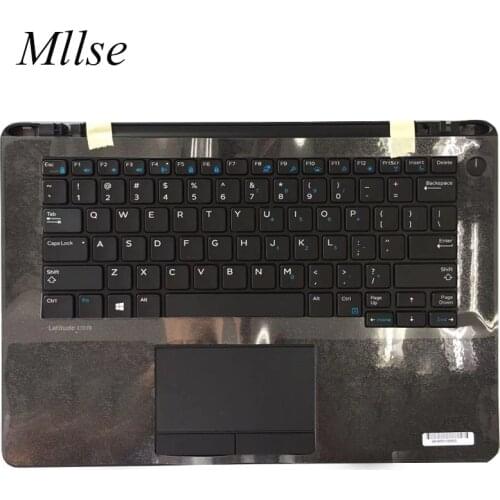 Free Shipping New Original For Dell Latitude 7270 E7270 C Case Cover Keyboard 0P1J5D P1J5D us Layout