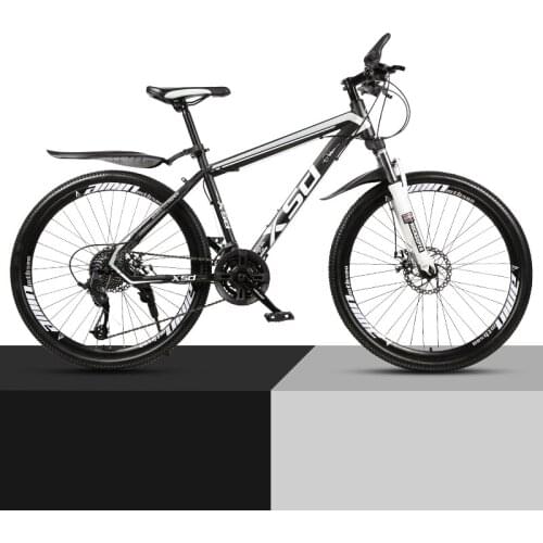 Mountain Bicycle 26 Inch 21/24/27/30 Speed with Rear Fender for Student