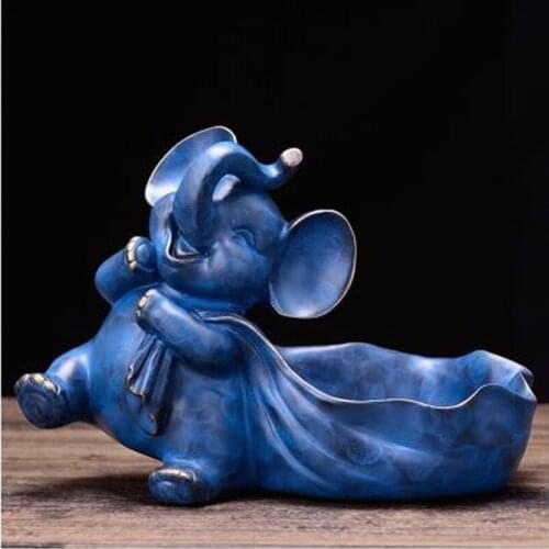 American style key storage box, creative animal crafts, animal statue art, home office restaurant bar decorations