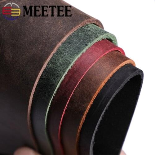 Meetee 50X137CM 0.9/1.2mm Thickness Faux Artificial Synthetic Leather Fabric for Sewing DIY Bag Book Material Home Accessories