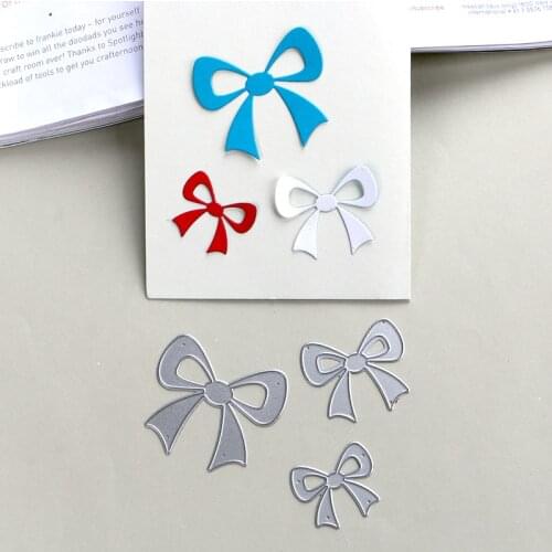 DUOFEN METAL CUTTING DIES 160238 bowknot stencil metal Cutting dies for DIY papercraft projects Scrapbook Paper Album