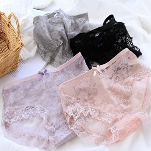 New Arrived 4Pcs/Lot Girl Panties Underwear Cotton Lingerie Soft Comfortable Bowknot Cartoon Panty Wholesale 017-2