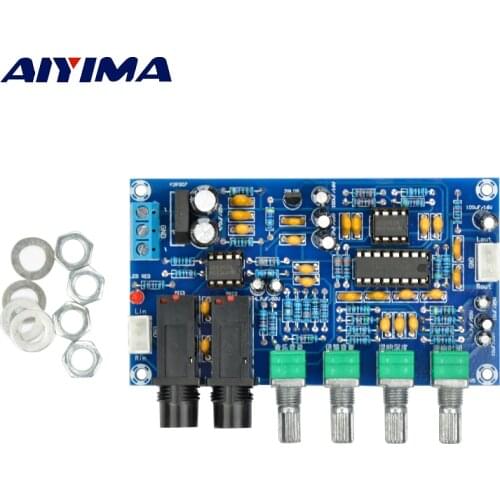 AIYIMA PT2399 Digital Microphone Amplifier Board Karaoke Reverberation Board Karaoke OK Amplifier Module Dual AC12V