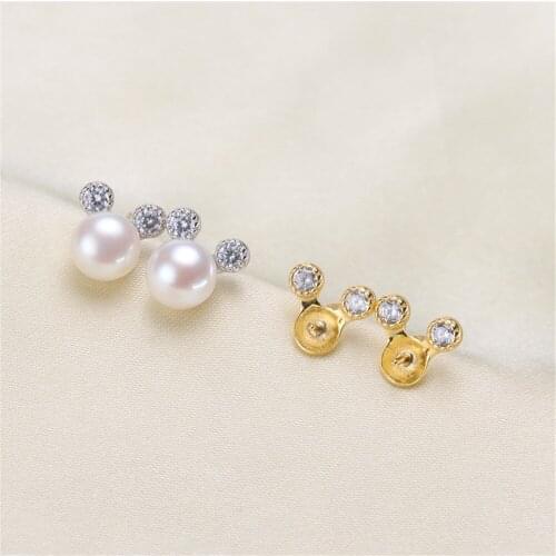 Silver Plated DIY Earring Findings Handmade Earrings Clasps Hooks Fittings For Jewelry Making Accessories