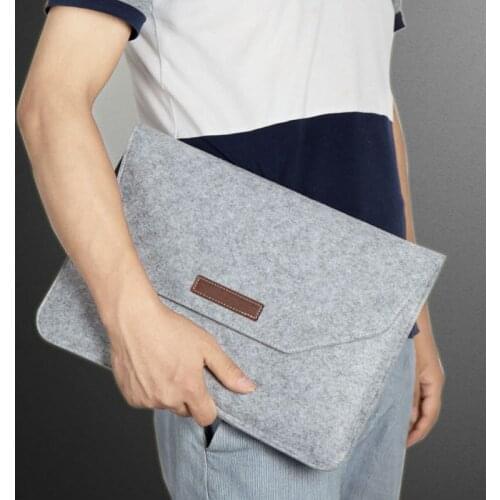 11" 13" 15 Notebook Laptop Bag Sleeve Briefcase For Macbook Xiaomi Dell HP Air Pro Women Men Handbag Carrying Case