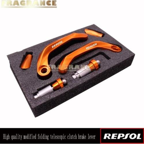 Universal 7/8" 22mm Motorcycle Brake Clutch Levers Guard For Honda REPSOL CB599/CB600 CBR600RR Protection brake clutch lever