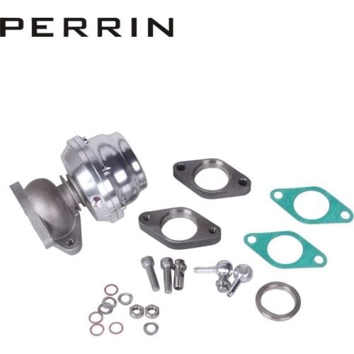 38mm Aluminum & Steel Turbo External Waste Gate With Flange & Hardware 5.8 PSI Wastegate Kit For Supercharge Manifold