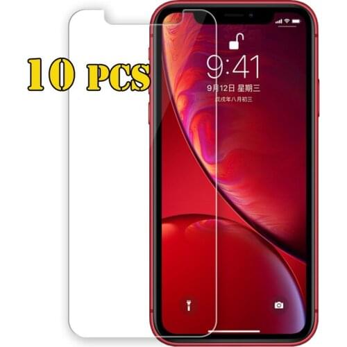 10pcs 2.5D Tempered Glass Screen Protector Tough Shield Film Guard For iPhone 12 Mini 11 Pro Max XS XR X 8 7 6 6S Plus SE 5 5S