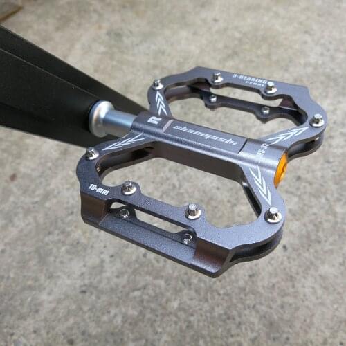 1 pair Ultra-light bike Pedal Aluminum Alloy CNC Mountain Bike Pedals MTB Road Cycling Sealed 3 Bearing Pedals Bicycle Parts