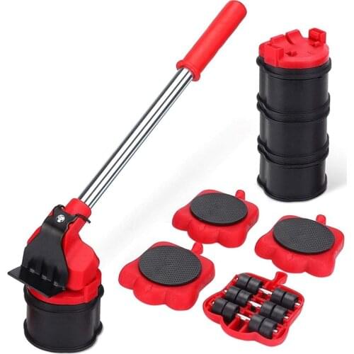 13 Pieces of Furniture Moving Tool Set Heavy Object Moving Tool Roller Heightening Pad Moving Tool Set