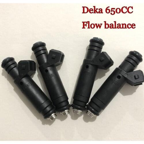4pcs 630cc FI114961 Fuel Injector Nozzle for Siemens Deka EV1 60LB BMW VW Ford Dodge Toyota