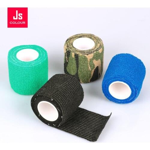 5pcs Disposable Tattoo Grip Self-Adhesive Elastic Bandage Fabric Anti-Slip for Handle Grip Tube Tattoo Accessories Mix Color