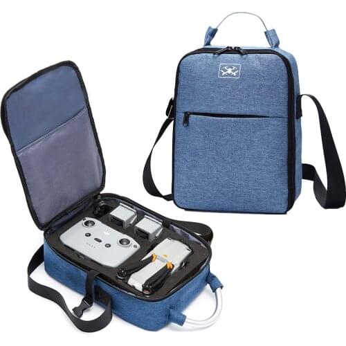 For DJI Mavic air2/2S Drone Bags Carrying Storage Bag Shoulder Handbags For DJI Mavic Air 2/2S Accessories Blue Protection Case