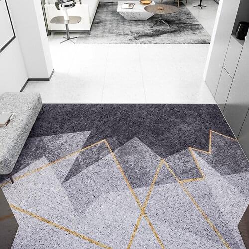 Home Decor Floor Mats Carpet Bathroom Mat Hallway PVC Kitchen Mat Indoor Outdoor Entrance Door Mats DIY Non-slip Door Mat Carpet