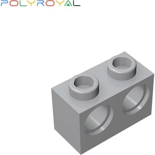 Building Blocks accessories 1x2 Perforated brick 2 holes 10PCS Compatible Assembles Particles Technic Parts Moc Toy Gift 37000