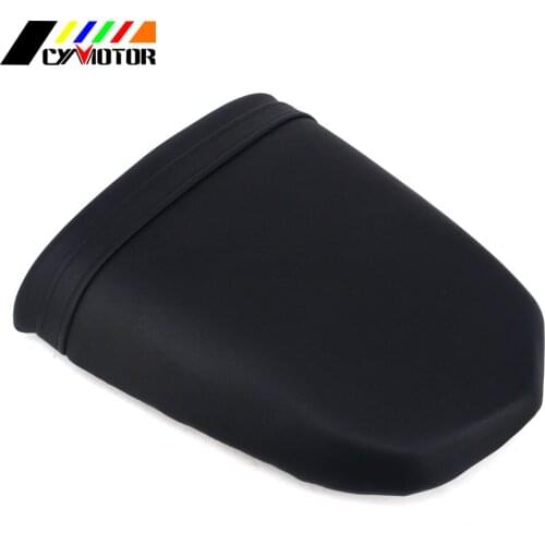 Motorcycle Rear Pillion Leather Soft Seat Cover For SUZUKI GSXR600 GSXR750 GSXR 600 750 2004 2005 04 05